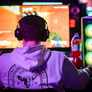 Spelmässan Dreamhack på Stockholmsmässan i Älvsjö. 