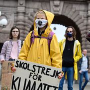 Greta Thunberg. 