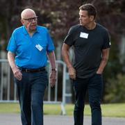 Rupert Murdoch och Lachlan Murdoch.