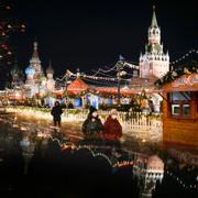 Röda torget i Moskva.