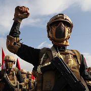 Huthirebeller, arkivbild.