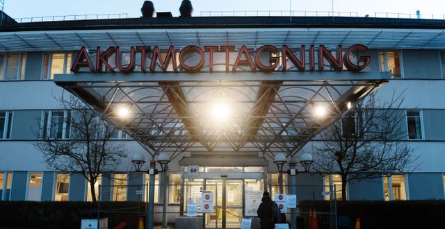 Akademiska sjukhuset i Uppsala riskerar miljonvite. Stina Stjernkvist/TT