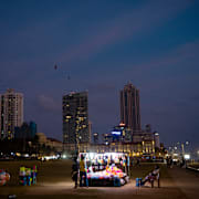 Sri Lankas huvudstad Colombo, arkivbild.