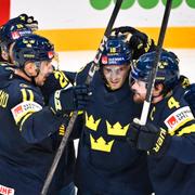 Alexander Wennberg gjorde 4–2-målet. 