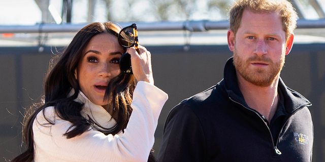 Meghan och Harry.  Peter Dejong / AP