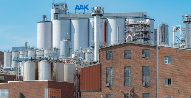 AAK:s fabrik i Karlshamn. Shutterstock