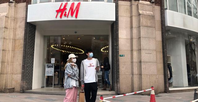 H&M i Shanghai. Chen Cici / TT NYHETSBYRÅN