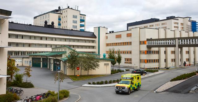 Ambulansintaget vid Akademiska sjukhuset i Uppsala Fredrik Persson /TT / TT NYHETSBYRÅN