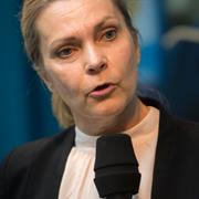 Arkivbild på Lena Nitz, tidigare ordförande för Polisförbundet nu brottsexpert för Svenskt Näringsliv.