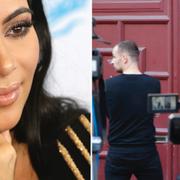 Arkivbild: Kim Kardashian West / Poliser utanför Kardashians bostad i Paris på måndagen