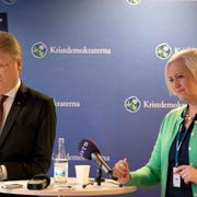 Lars Adaktusson och Acko Ankarberg Johansson.