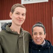 Fire-paret Oskar Lindberg och Maribel Leander Lindberg.