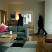 Arkivbild: Lägenhetsvisning i Hammarby Sjöstad 2003.