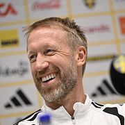 Förbundskapten Graham Potter.