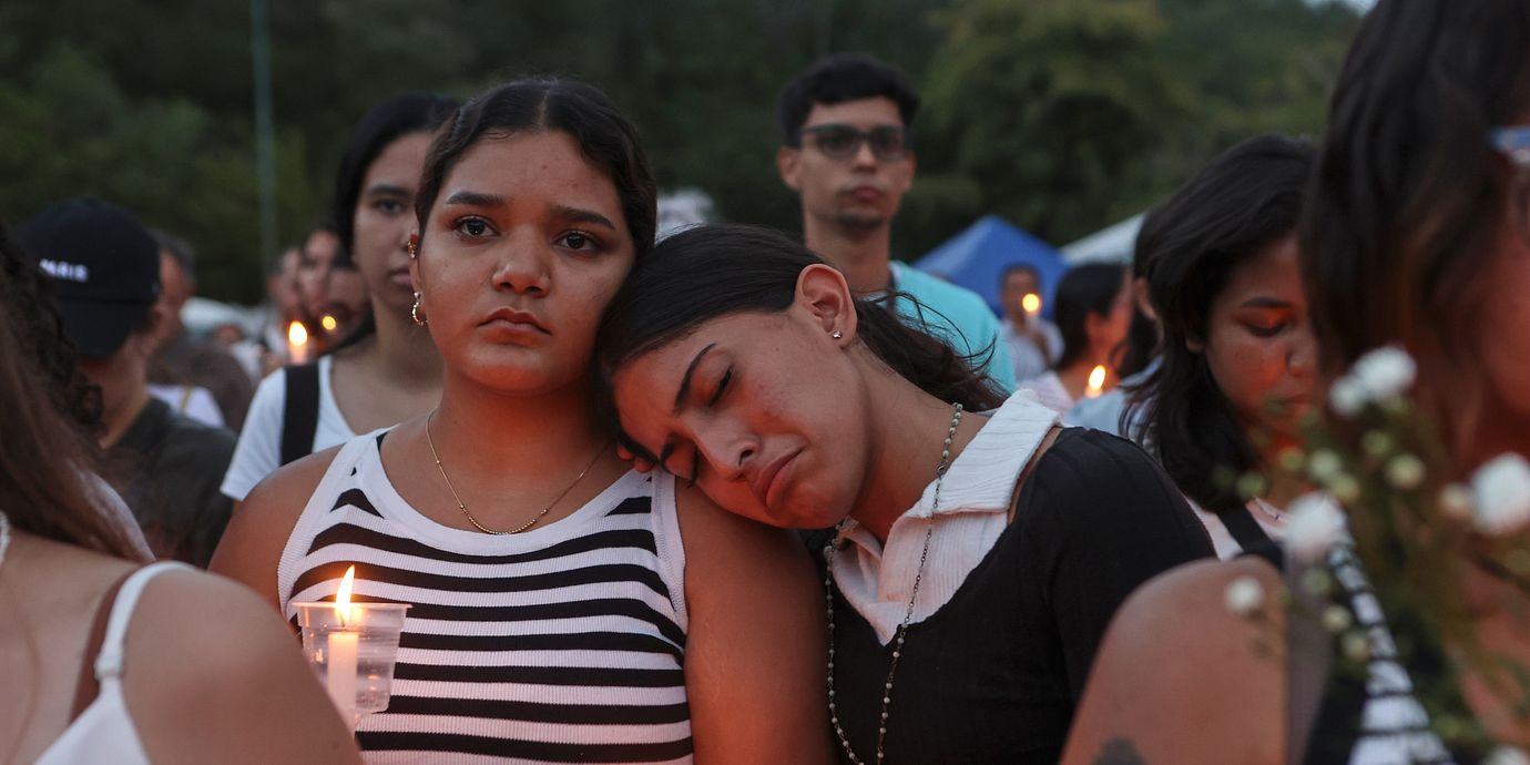 Ljusvaka för offren i Venezuela, 5 juli.