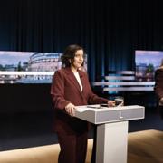 SD:s Jimmie Åkesson och L:s Simona Mohamsson.