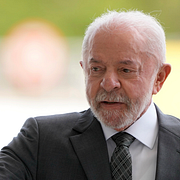USA:s utrikesminister Marco Rubio och Brasiliens president Lula da Silva.