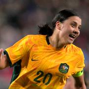 Australiens lagkapten Sam Kerr. 