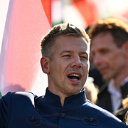 Viktor Orbán och Péter Magyar.