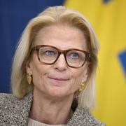 Finansminister Elisabeth Svantesson (M).