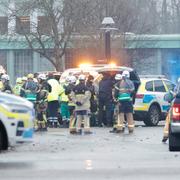 Stor polisinsats pågår vid Risbergska skolan i Örebro.