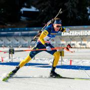 Martin Ponsiluoma var med i matchen fram till sista skyttet.