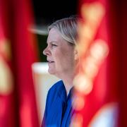 Socialdemokraternas partiledare Magdalena Andersson.