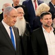 Netanyahu och Smotrich/Brand efter libanesisk beskjutning av norra Israel.