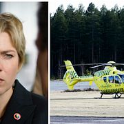 Finlands trafikminister Henna Virkkunen har framfört regeringen kondoleanser efter flygkraschen.