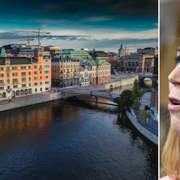 Bild på Rosenbad i Stockholm/Annie Lööf.