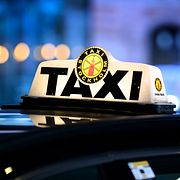 En bil från Taxi Stockholm.