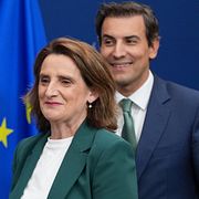 EU-kommissionären Teresa Ribera, ansvarig för konkurrensfrågor.