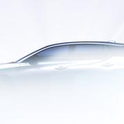 ”Teaser”-bild kommande helelektriska Lexus RZ.