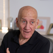 Ehud Olmert/Barn i ruiner i Rafah.