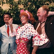 Gösta Ekman, Ulf Brunnberg, Birgitta Andersson och Björn Gustafson.