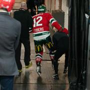 Max Friberg lämnar Scandinavium