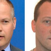 Johansson och ”Hagamannen” Niklas Lindgren