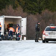 Räddningstjänsten vid Andøy.