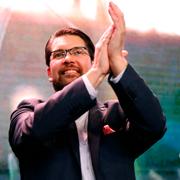 SD-ledaren Jimmie Åkesson. 