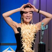 Michelle Yeoh på galan.