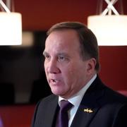 Stefan Löfven inför Malmö internationella forum för hågkomsten av Förintelsen i oktober. 