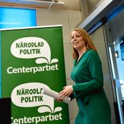 Partiledaren Annie Lööf