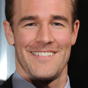 Skådespelarna i Dawsons Creek. Till höger: James van der Beek. 
