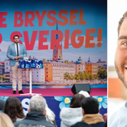 Jimmie Åkesson och Albert Sadiku.