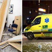 Turkiska föreningens lokaler förstördes i explosionen.