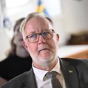 Avgående partiledare Johan Pehrson. 