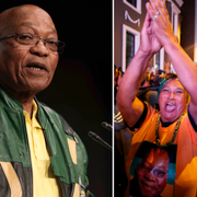 Jacob Zuma, firande sydafrikaner.