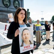 Vida Mehrannia är fru till den svensk-iranske forskaren Ahmadreza Djalali som sitter fängslad i Iran. 