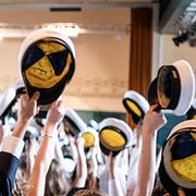 Ett studentutspring utan fyrverkerier.