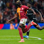 Galatasarays Victor Osimhen under matchen. 